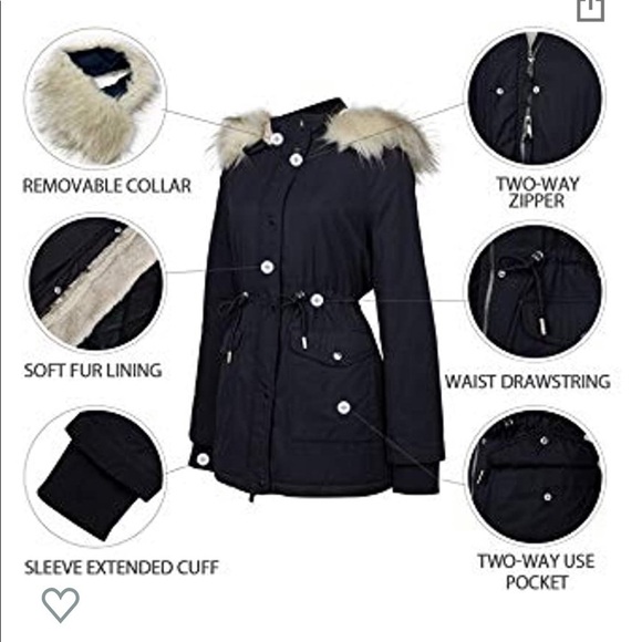 NWT Parka Down Jacket - Picture 5 of 6